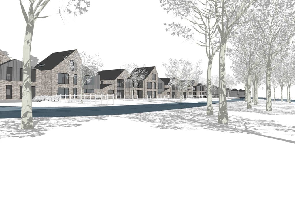 Contemporary Architecture planning granted for 11 Riverside Houses