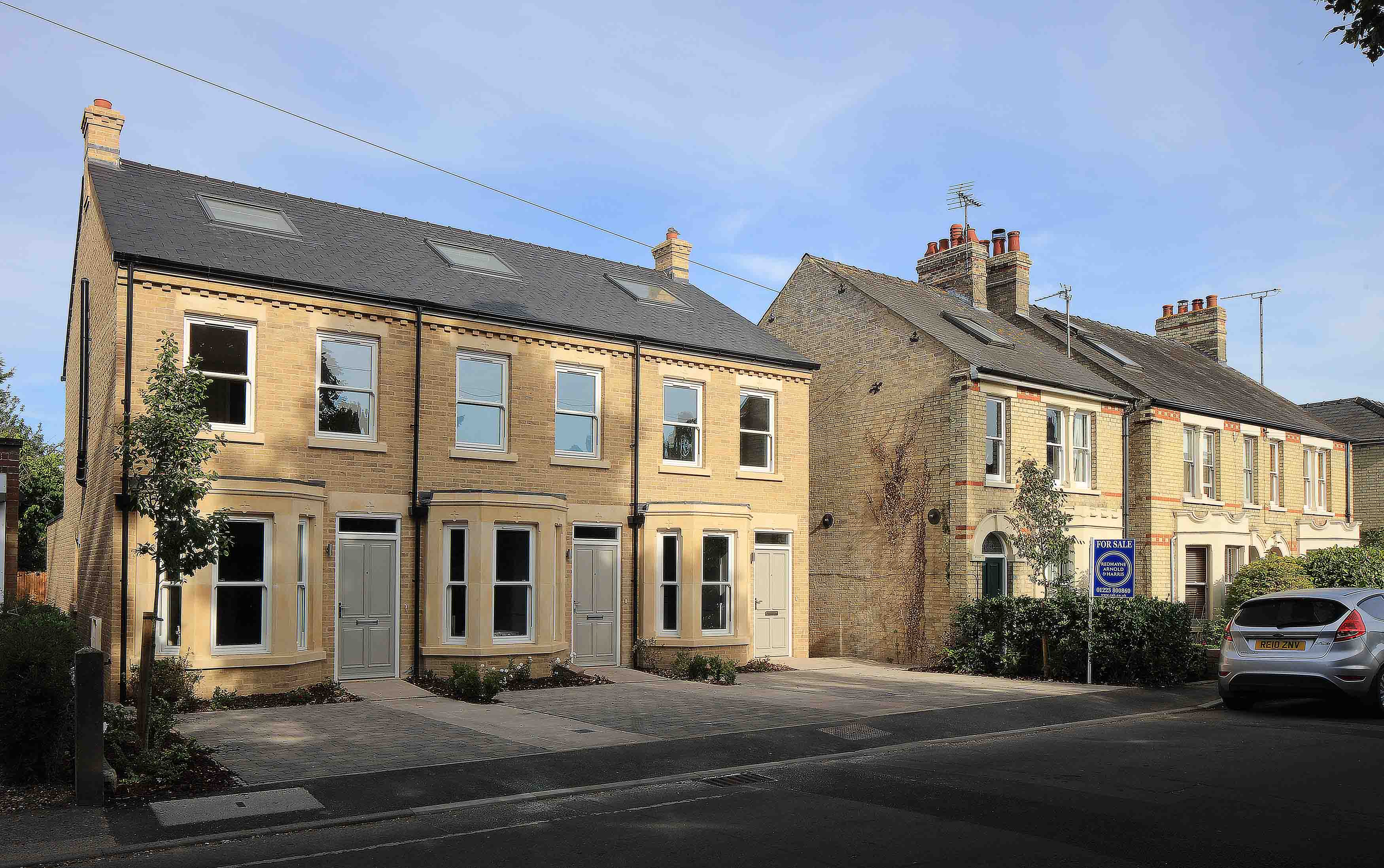 Station Road, Histon 3 houses NP Architects RIBA Chartered