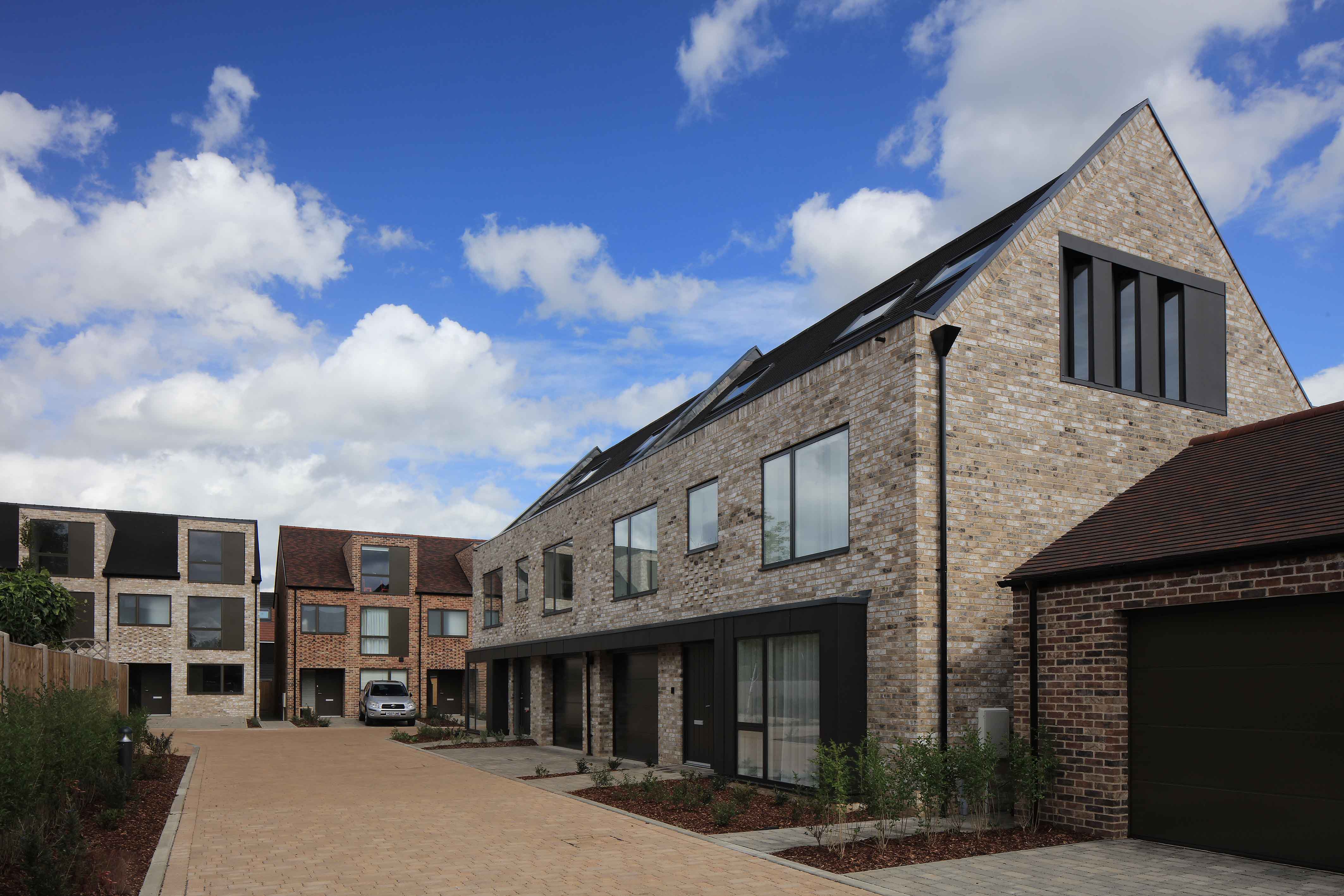 Shelford Road 9 houses NP Architects RIBA Chartered Cambridge