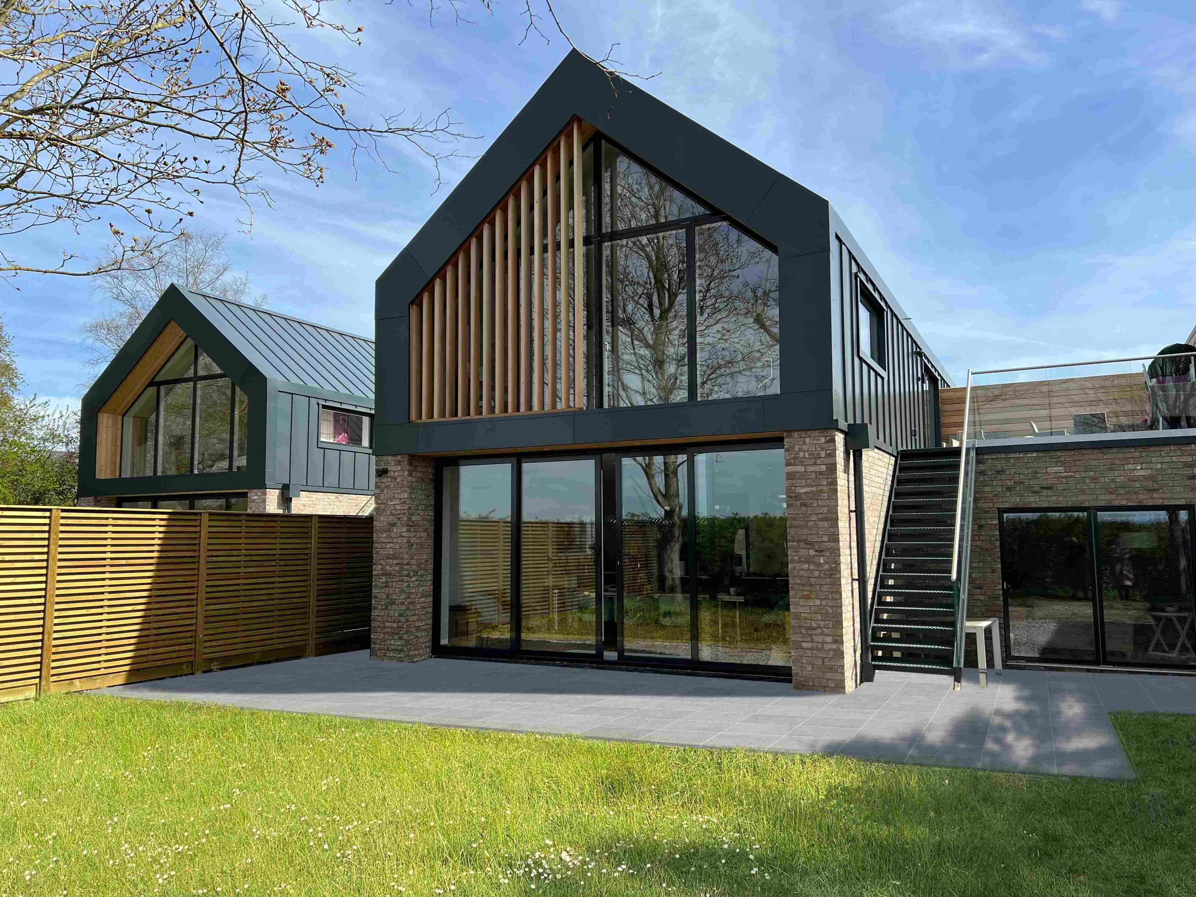 Comberton Road, Barton 3 houses NP Architects RIBA Chartered