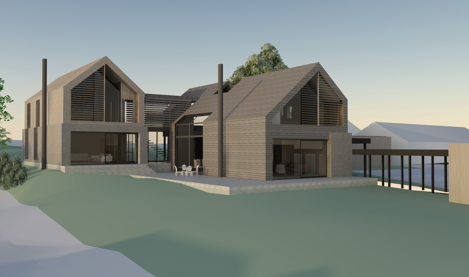 41 Back Road, Linton private residence NP Architects RIBA